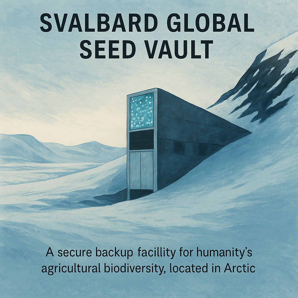 The Door to Open on Humanity’s Last Day — Inside the Svalbard Global Seed Vault