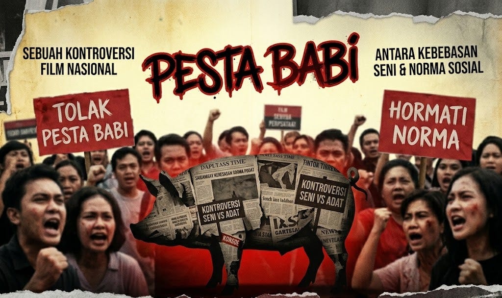 Membongkar Kontroversi Film “Pesta Babi”: Antara Kebenaran, Propaganda, dan Krisis Komunikasi…