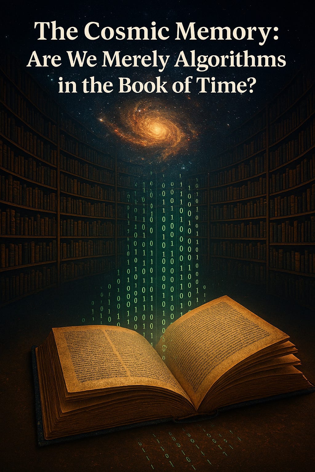 ⚡ Cosmic Memory: Are We Merely Algorithms in the Book of Time? | by ...