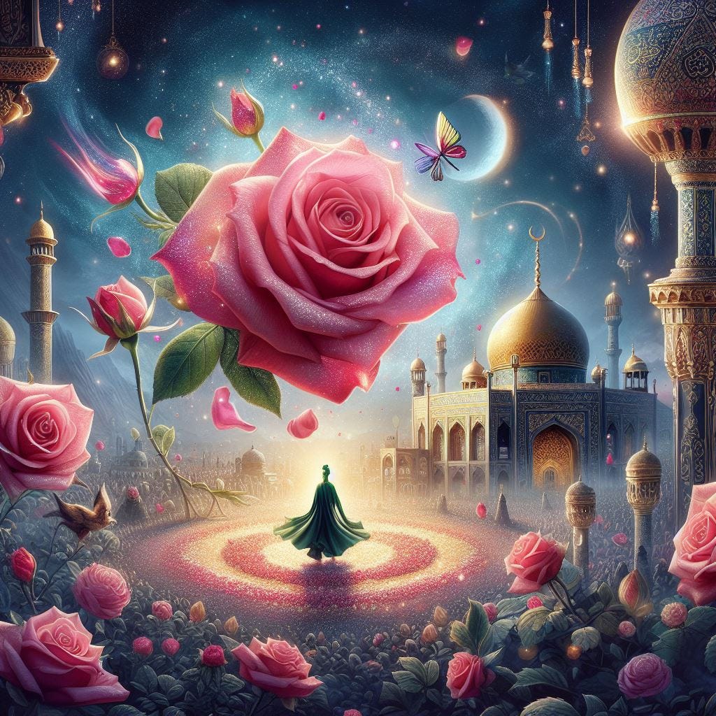 Rose Unity Sign Unity Blooms: A Religious Narrative of Ascension and Divine Union ...