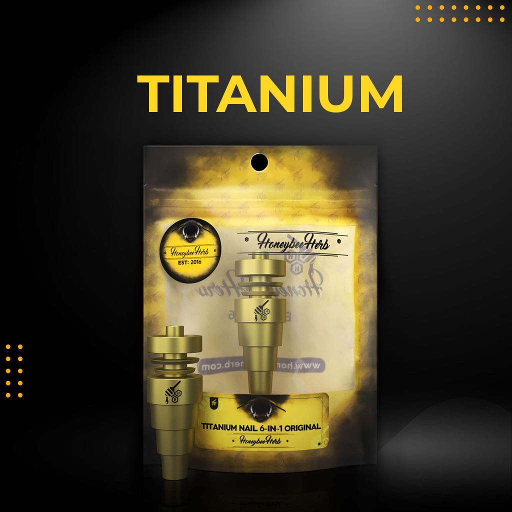 Cleaning Process of a Titanium Nail for Dabs ｜Seasoning and Cleaning