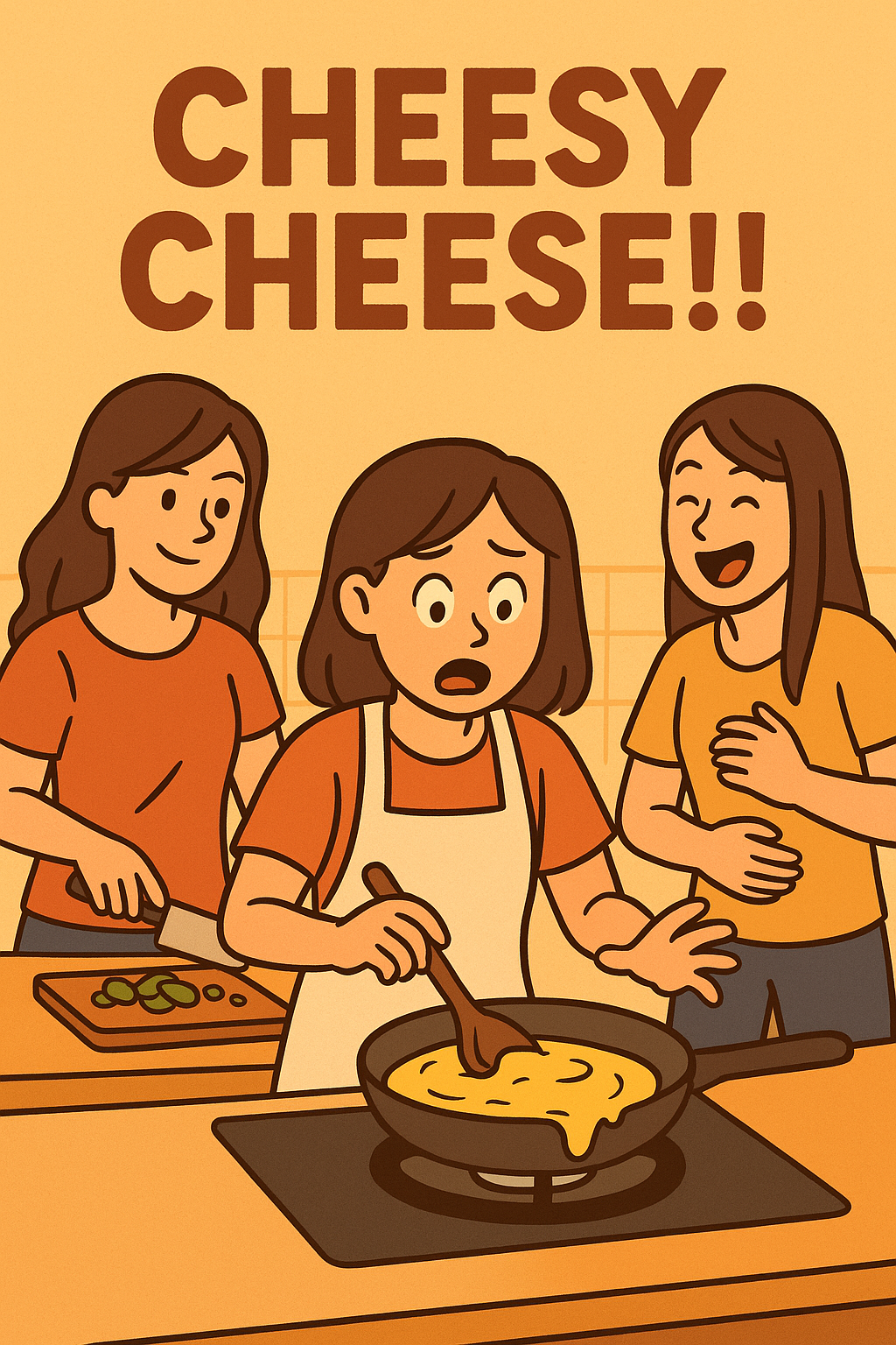 Cheesy Cheese!! Cooking show turned Comedy show!! | by Kavi Priya ...