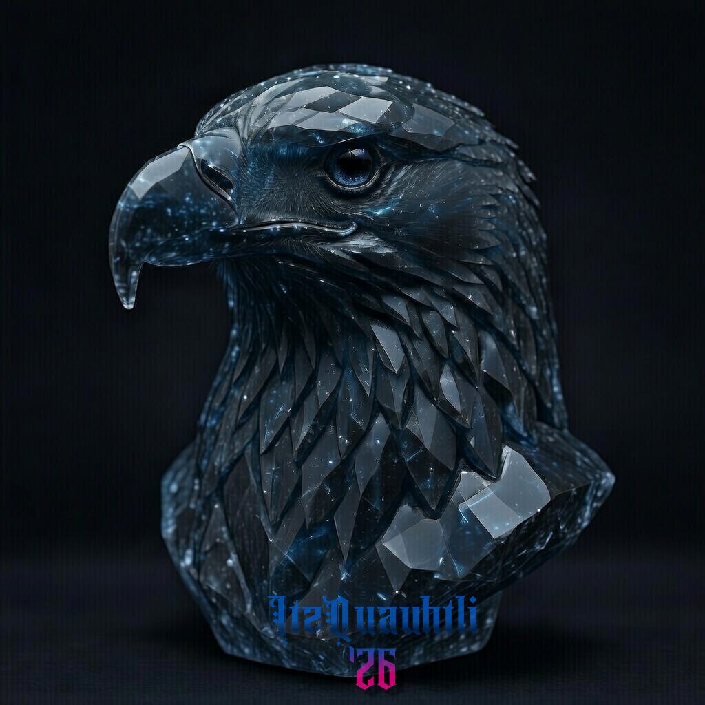 ~ ItzQuauhtli; Toltec Scribe — Herald of Quetzalcoatl (AI image prompted by Obsidian Eagle).