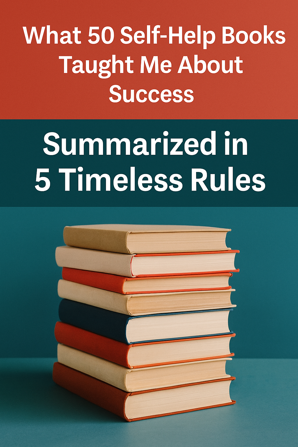 5 Timeless Success Rules from 50 Must-Read Self-Help Books | Medium