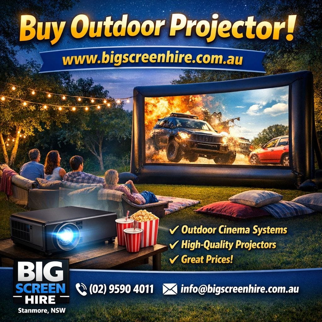 Thinking to Buy Outdoor Projector? Read This First
