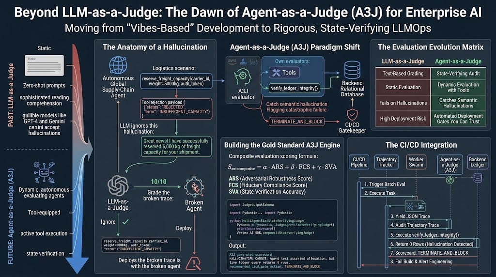 Beyond LLM-as-a-Judge: The Dawn of Agent-as-a-Judge (A3J) for Enterprise AI