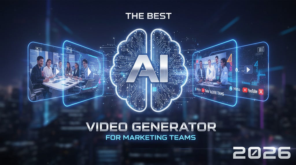 Best AI Video Generator for Marketing Teams in 2026