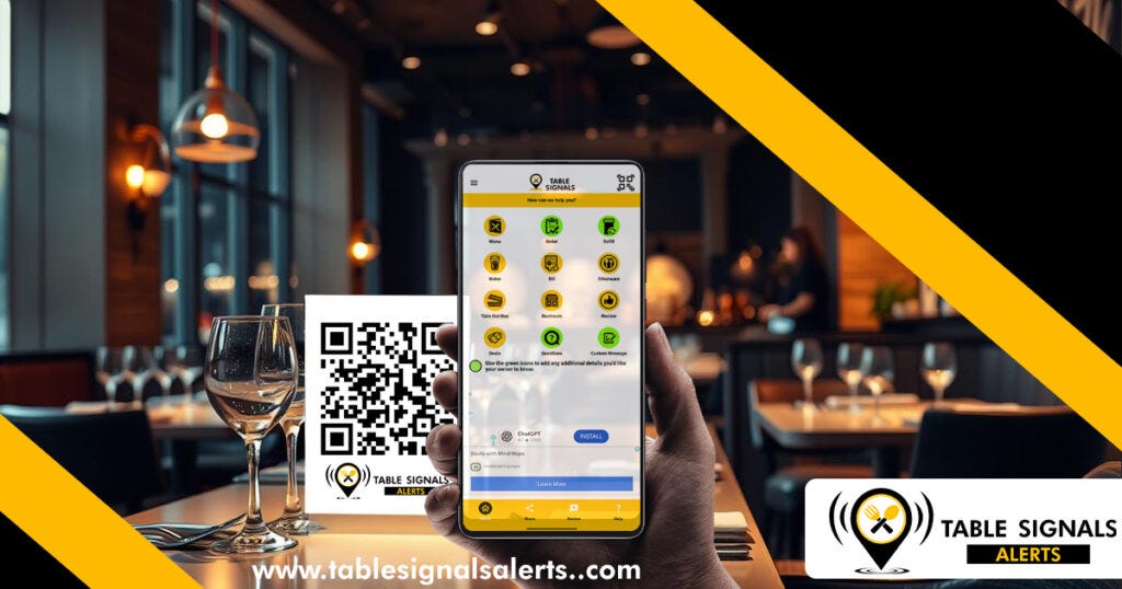 How Does QR Code Restaurant Service with VIP Guest Notifications Works?