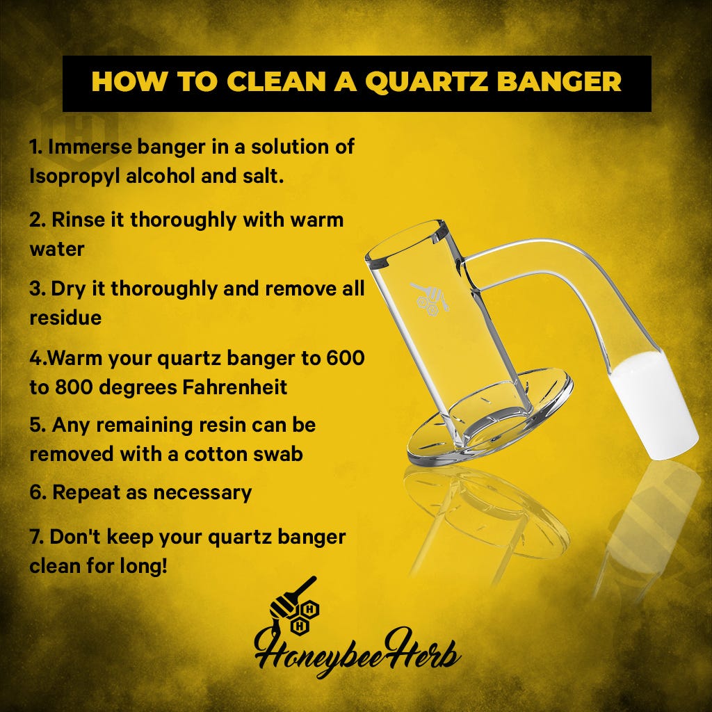 Cleaning your accessories and bangers is an important part of the