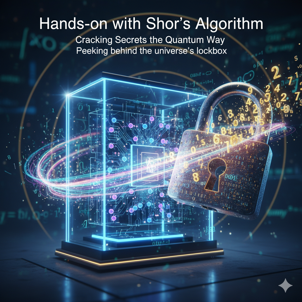 Hands-on with Shor’s Algorithm: Cracking Secrets the Quantum Way🔓