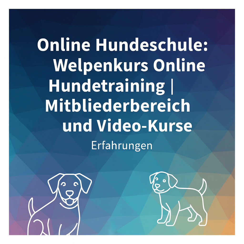 Online Hundeschule Erfahrungen — Mein ehrlicher Test mit Welpe Luna und warum uns der…