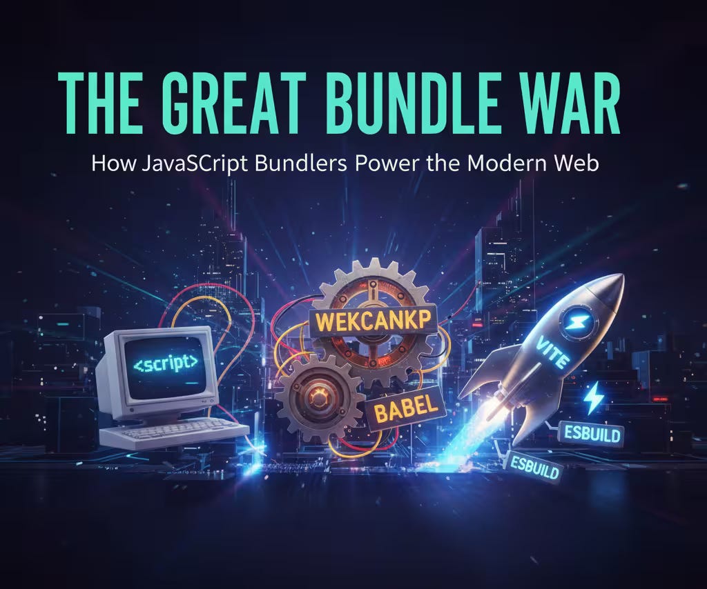 The Great Bundle War: How JavaScript Bundlers Power the Modern Web | by ...