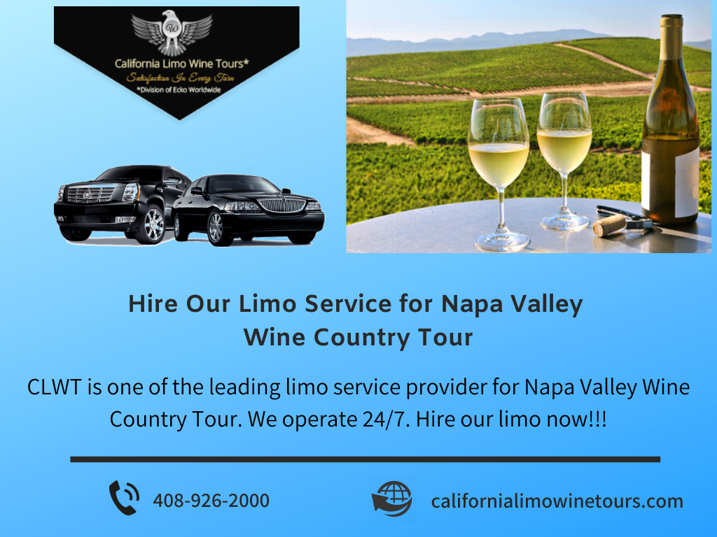 Hire Our Limo Service for Napa Valley Wine Country Tour by California Limo Wine Tours Medium