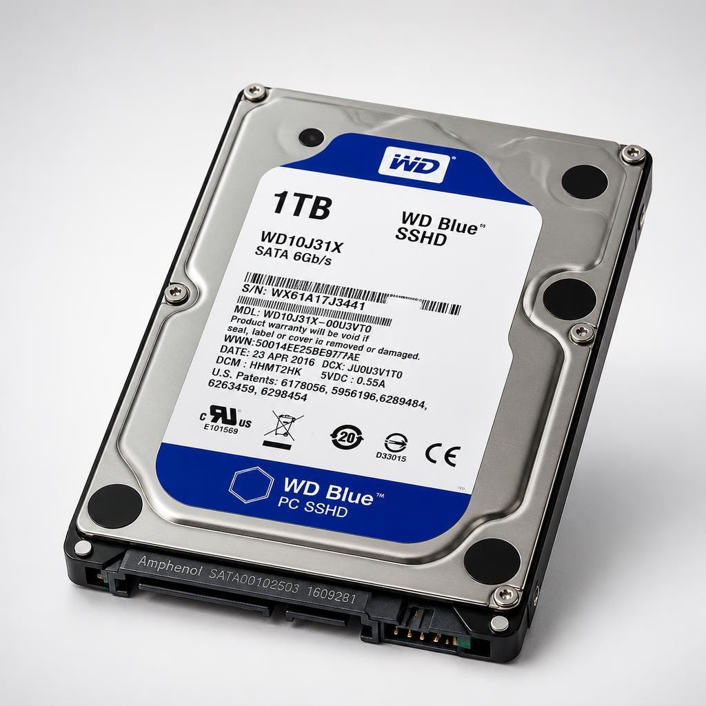 Upgrade Your Laptop Storage with the Refurbished Western Digital WD Blue WD10J31X 1TB Solid State…