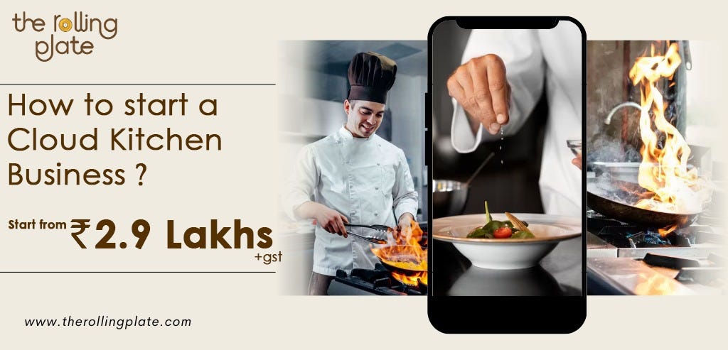 Cloud kitchen franchise starting at 2.9 lakhs in India - the rolling ...