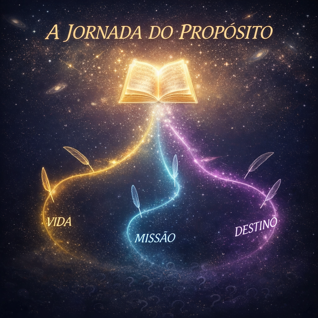 🔵 A Anatomia do Propósito: Uma Jornada Entre Palavras e Existência