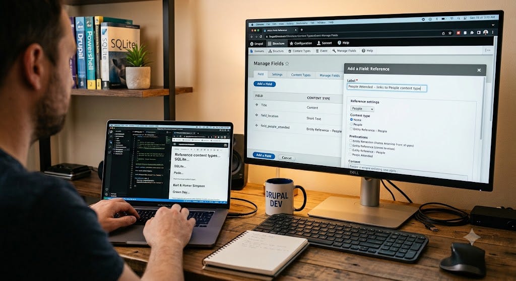 How to Link Content Types in Drupal Using Entity Reference