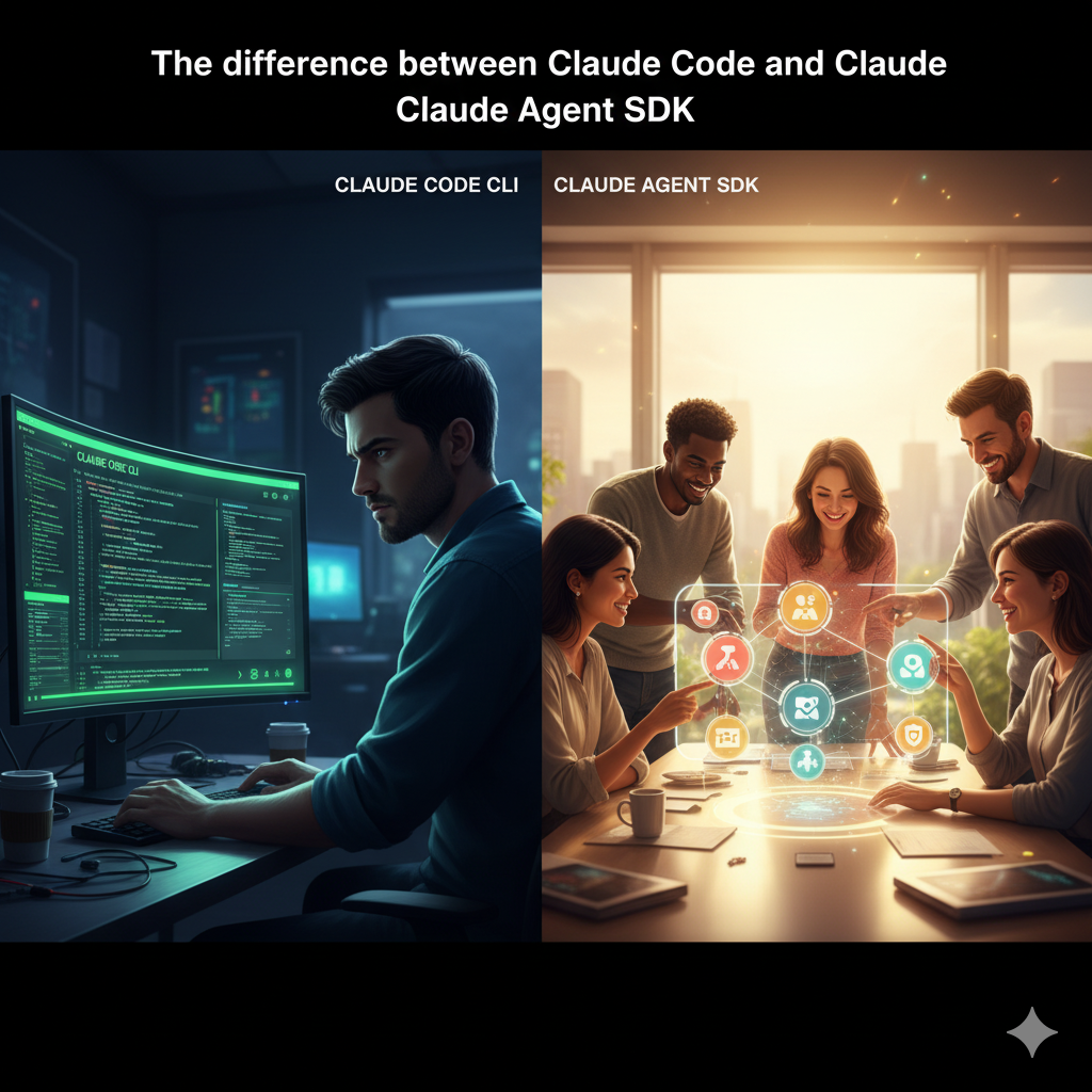 Claude Code vs. Claude Agent SDK (What’s the Difference?)