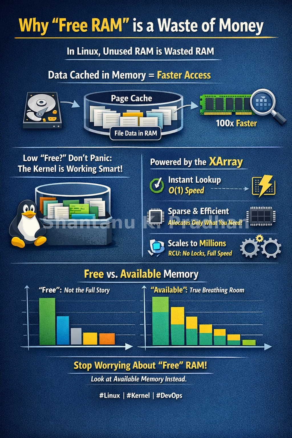 Why “Free RAM” is actually a waste of money 🐧💻