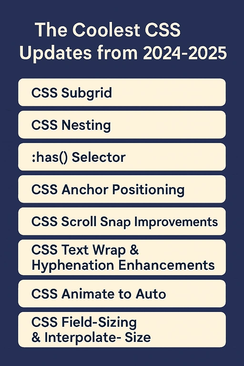 The Coolest CSS Updates on this year | by Shefayetnayon | Feb, 2026 ...
