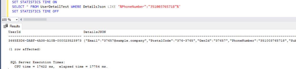 How to improve searches on JSON data inside SQL Server | by Gonçalo ...
