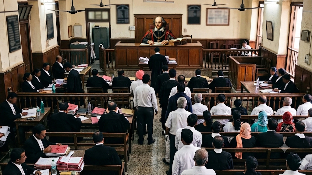 Jurists are poets in black coats