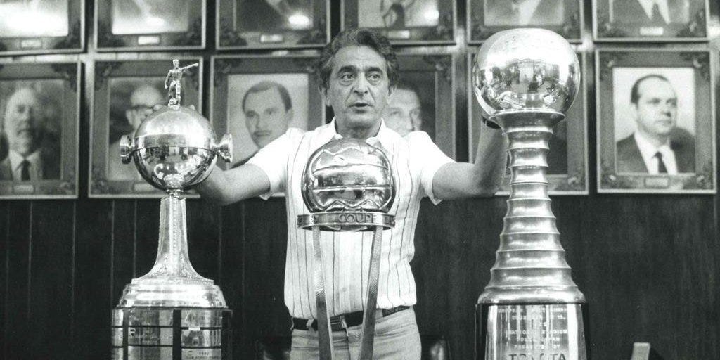 Fábio Koff, patrono e dirigente mais vitoroso da história do Grêmio.