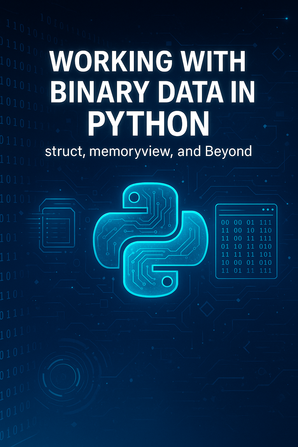 Working with Binary Data in Python: struct, memoryview, and Beyond | by ...