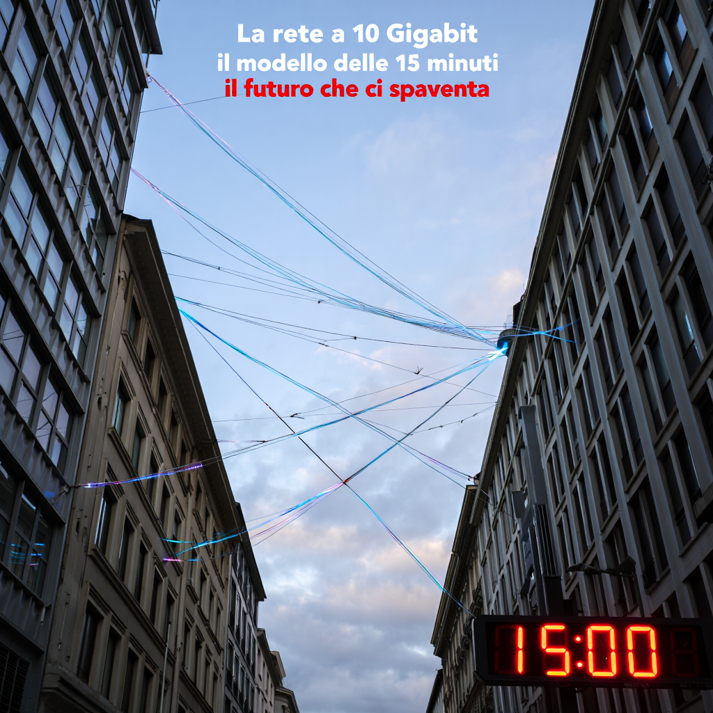 🌟 Xiong’An e la rete a 10 Gigabit: stiamo costruendo il futuro sbagliato🕒