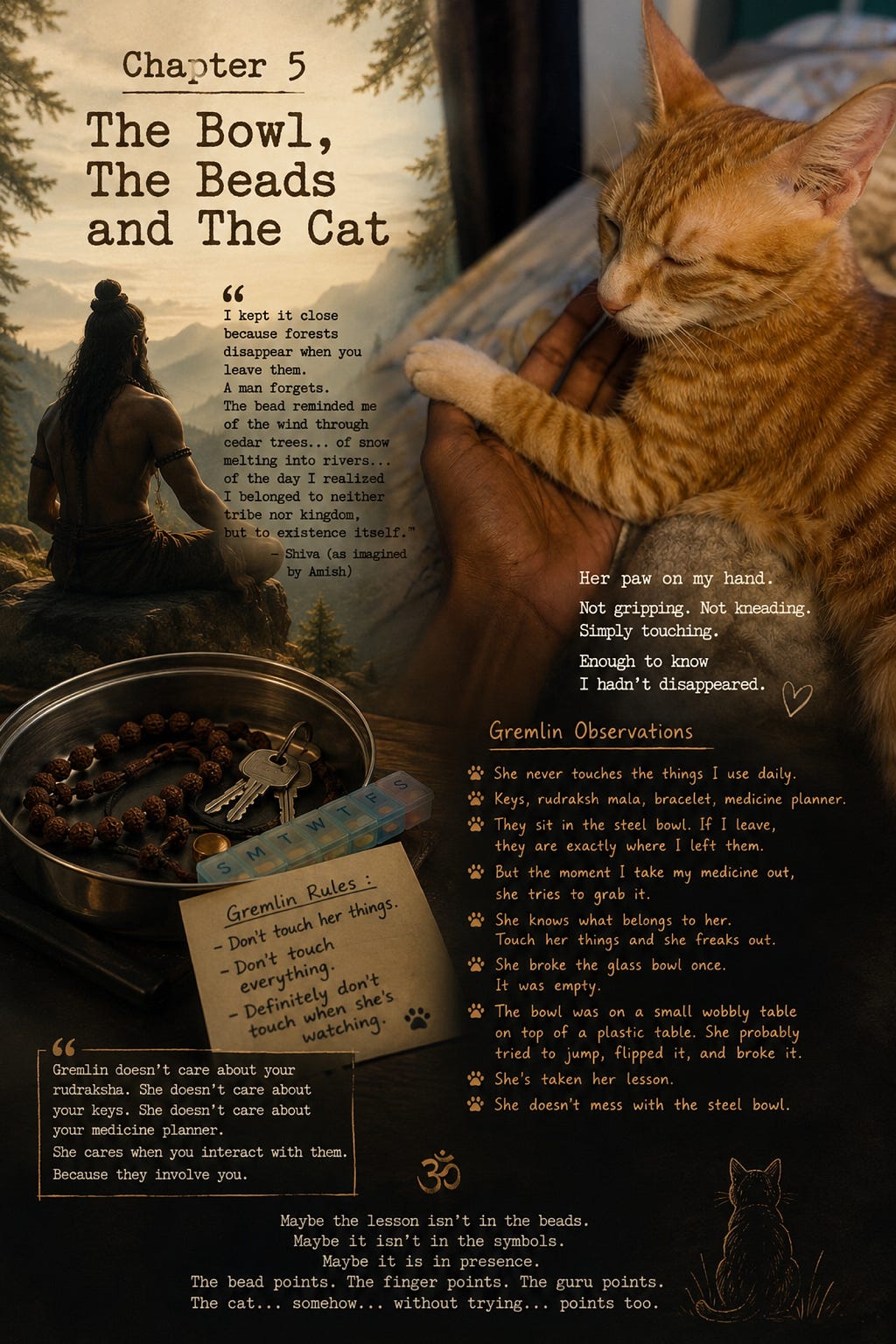 Chapter 2.5: The Bowl, The Beads and The Cat