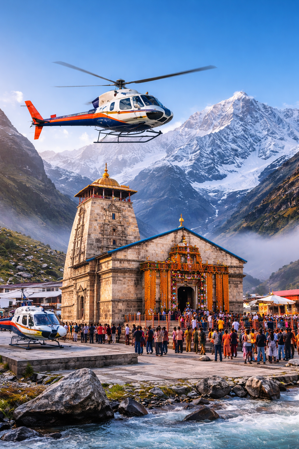 Kedarnath Helicopter Ticket Booking 2026