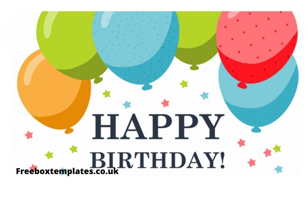 Birthday Card Templates in MS Word | by Ch Min | Medium