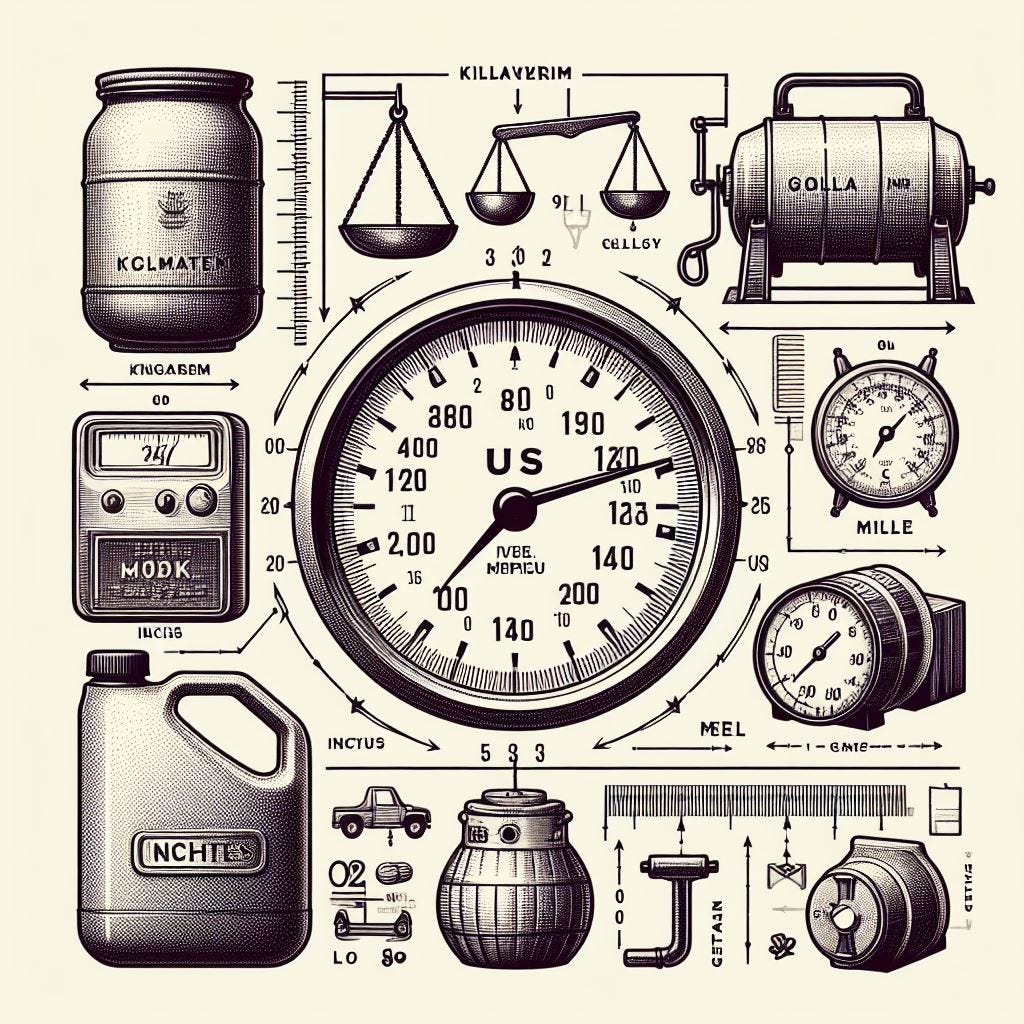  History of US Measurement System and Imperial Measurement System by