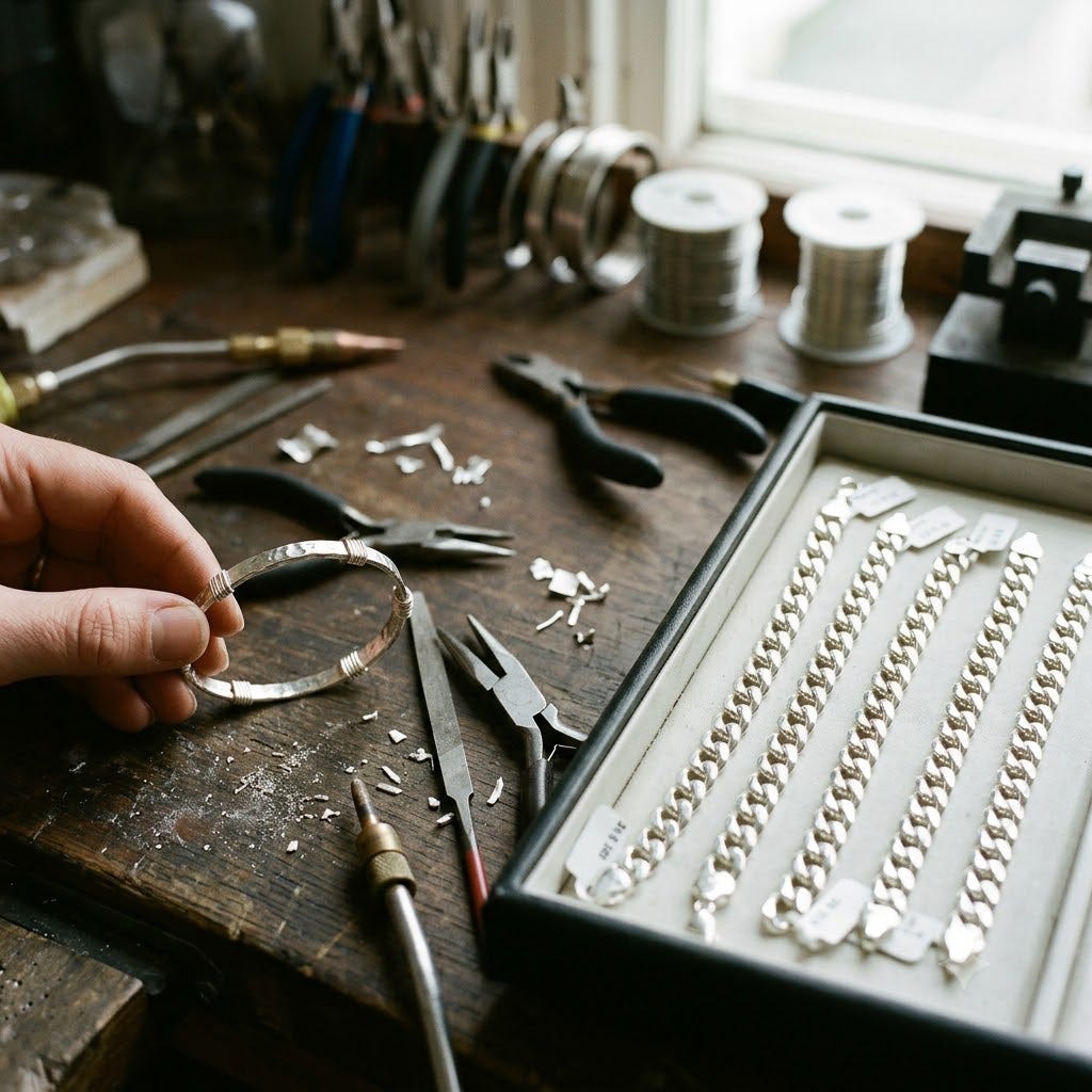 Handmade Sterling Silver Bracelets vs Mass-Produced Designs: What Buyers Should Know