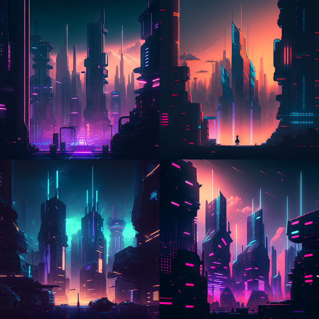 _EXELANCE City and Darkness NFT Collection | by _EXELANCE | Medium