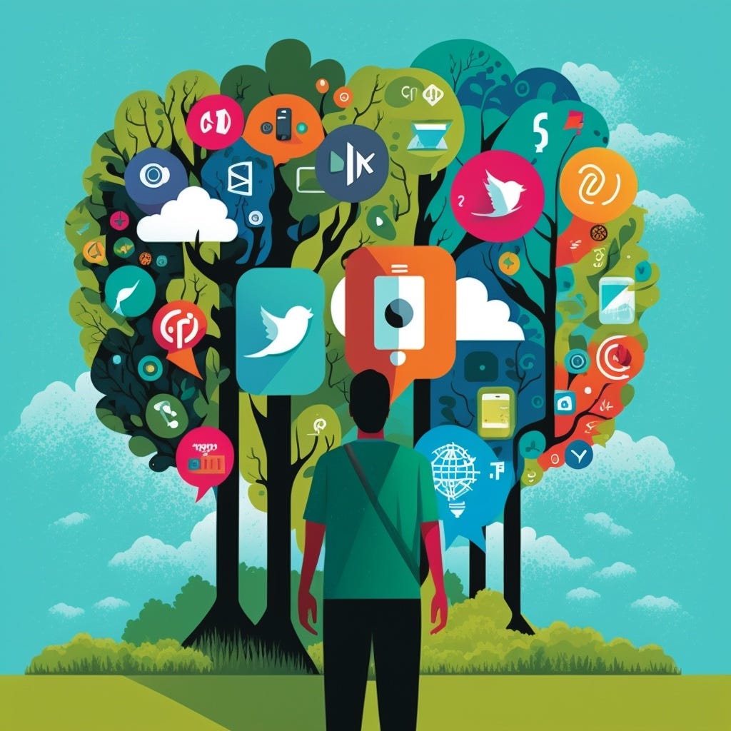 The Impact of Social Media on Individuals' Mental Health and Well