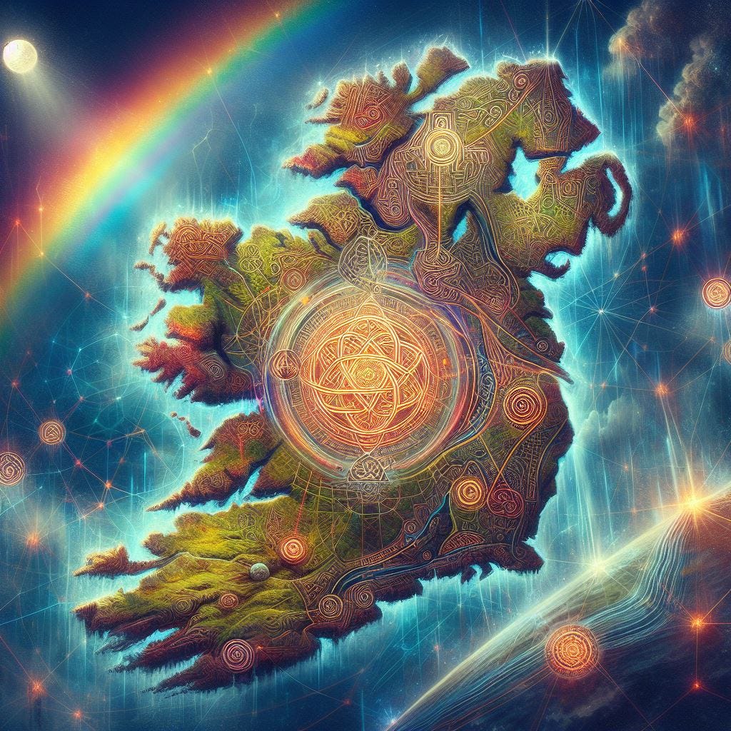 Irish Ley Lines: Unveiling the Hidden Energy Grid  by Hermes Astrology 