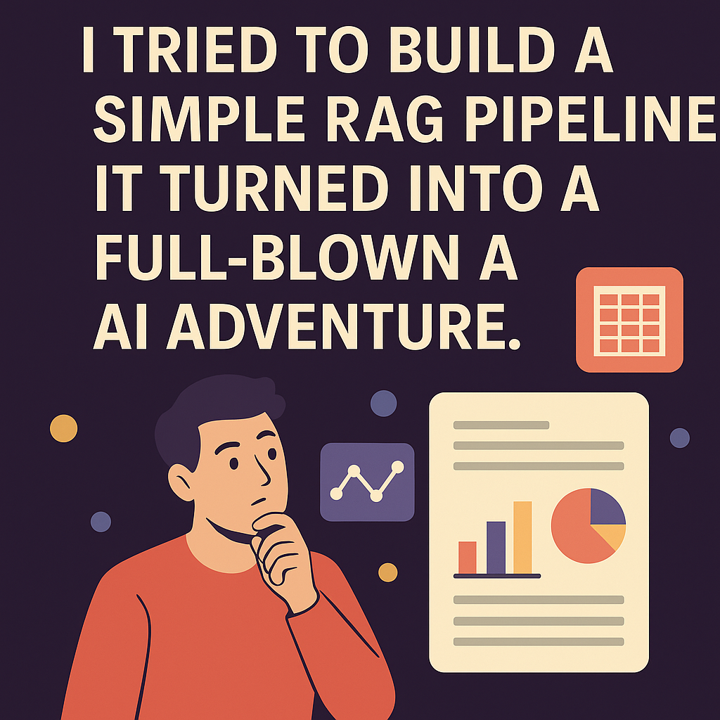 I Tried to Build a Simple RAG Pipeline. It Turned Into a Full-Blown AI ...