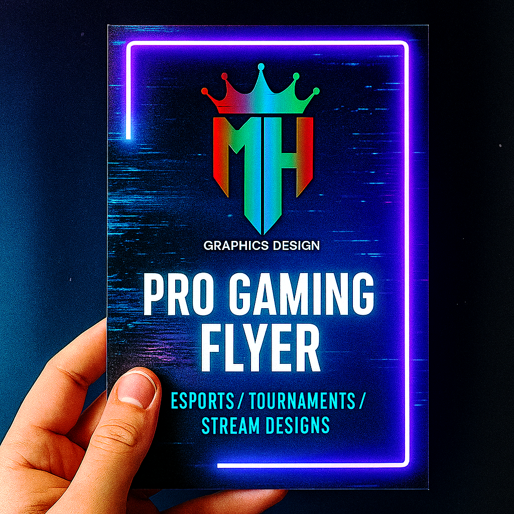 Level Up Your Event Promotions with Custom Gaming Flyers!