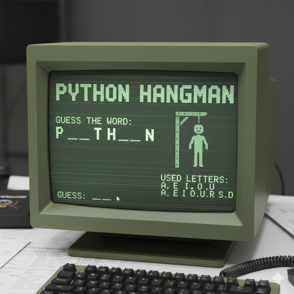 Build Hangman in Python — Learn Lists, Strings, Functions & Sets ...