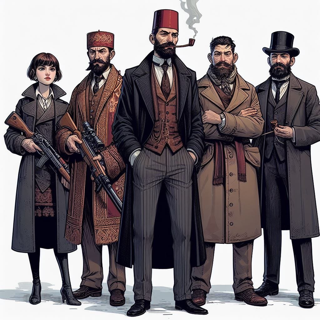 Introducing my Blades in the Dark Crew “Thaethem” by Eli Kay Jan