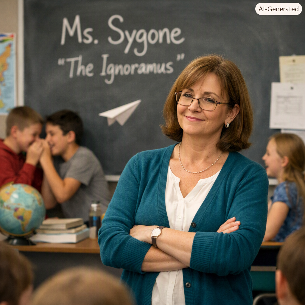 Mrs Sygone, the Ignoramus