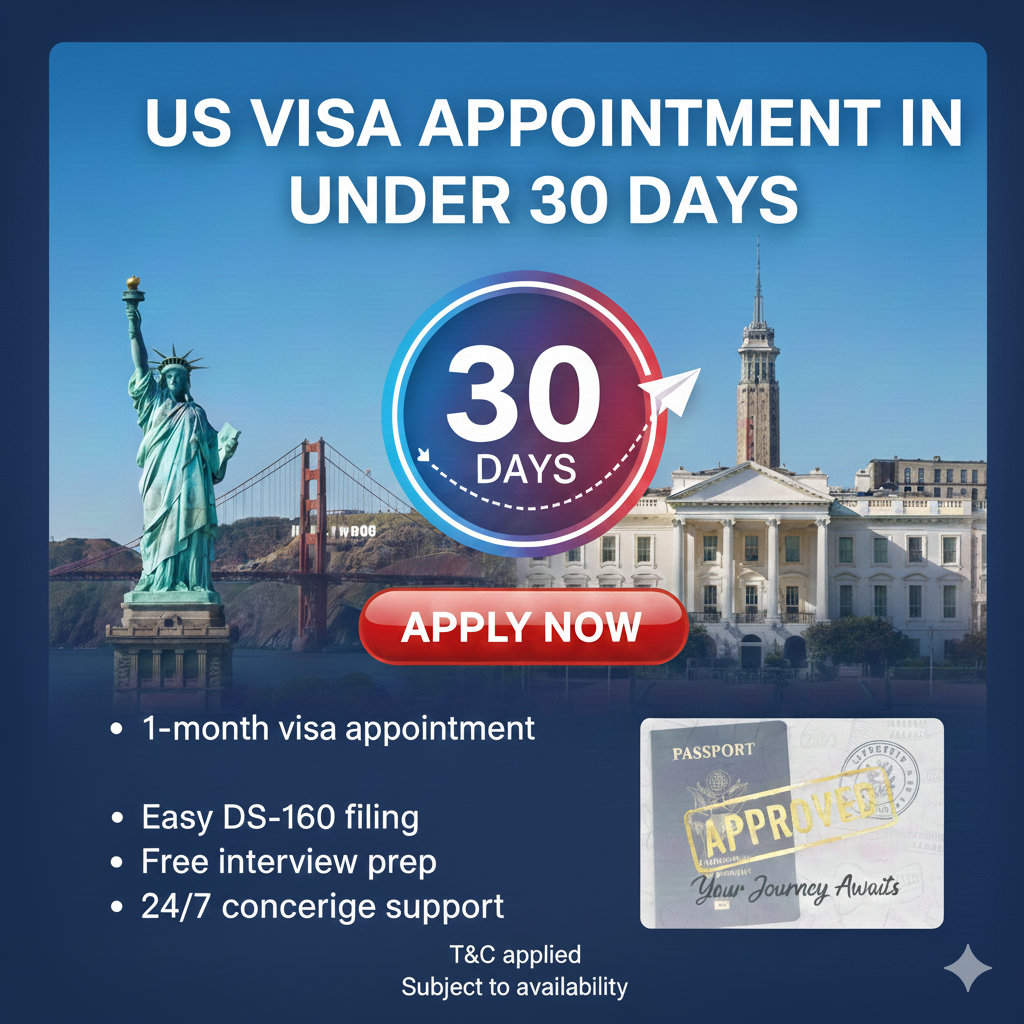 How to Book Your U.S. Visa Appointment Fast & Hassle-Free by Uniglobe MKOV