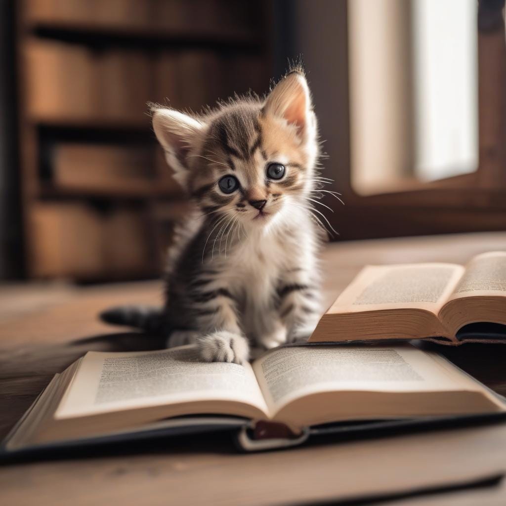 Can Cats Read?. Cats can’t read but can visually… by Book Addict Medium