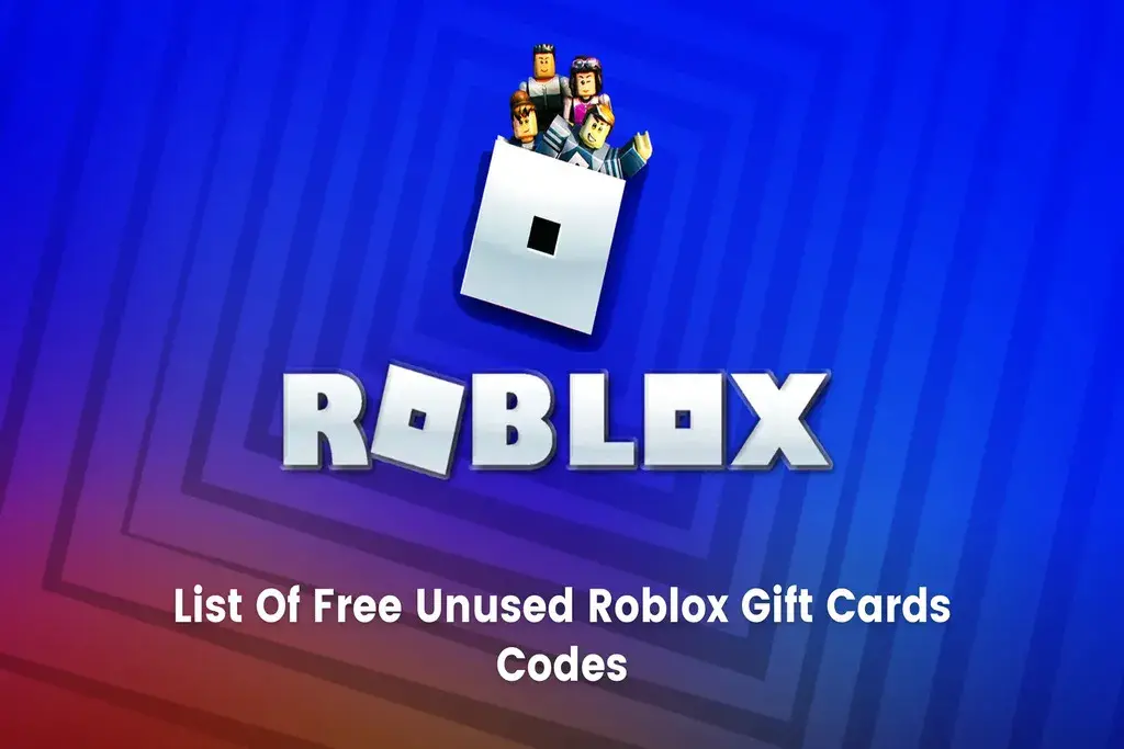 List of Unused Roblox Gift Card Codes Free 2023 - Tvkart - Medium