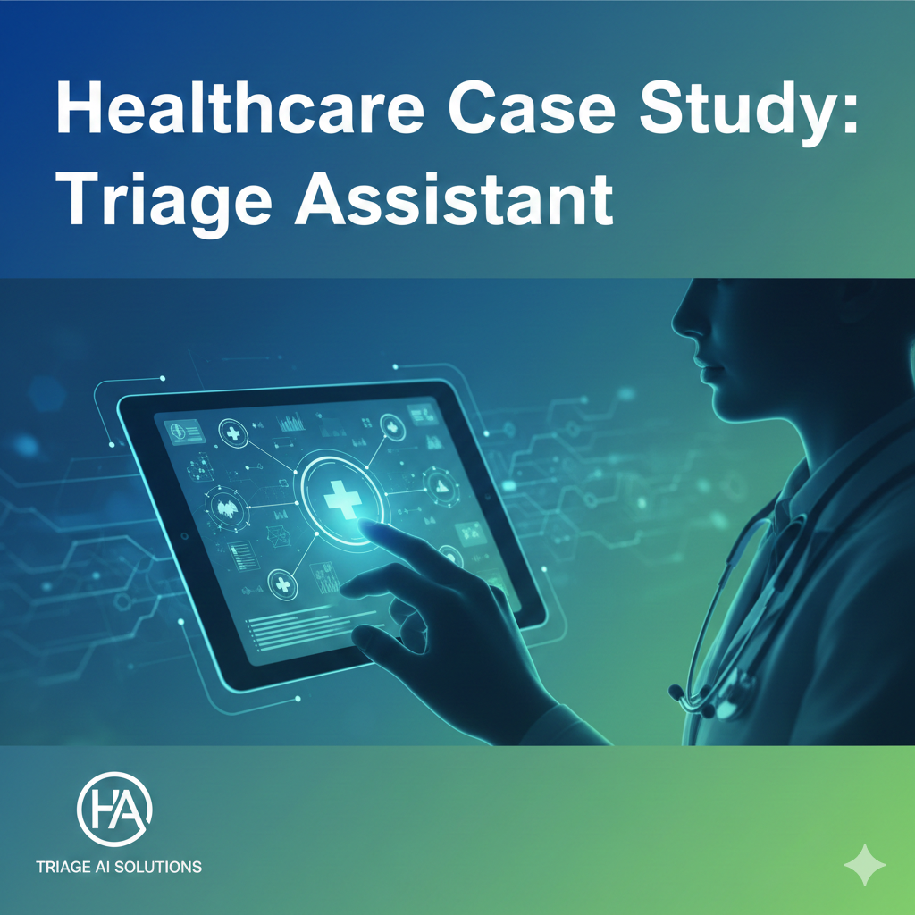 Healthcare Case Study III: Triage Assistant | by Victoria Ayomide ...