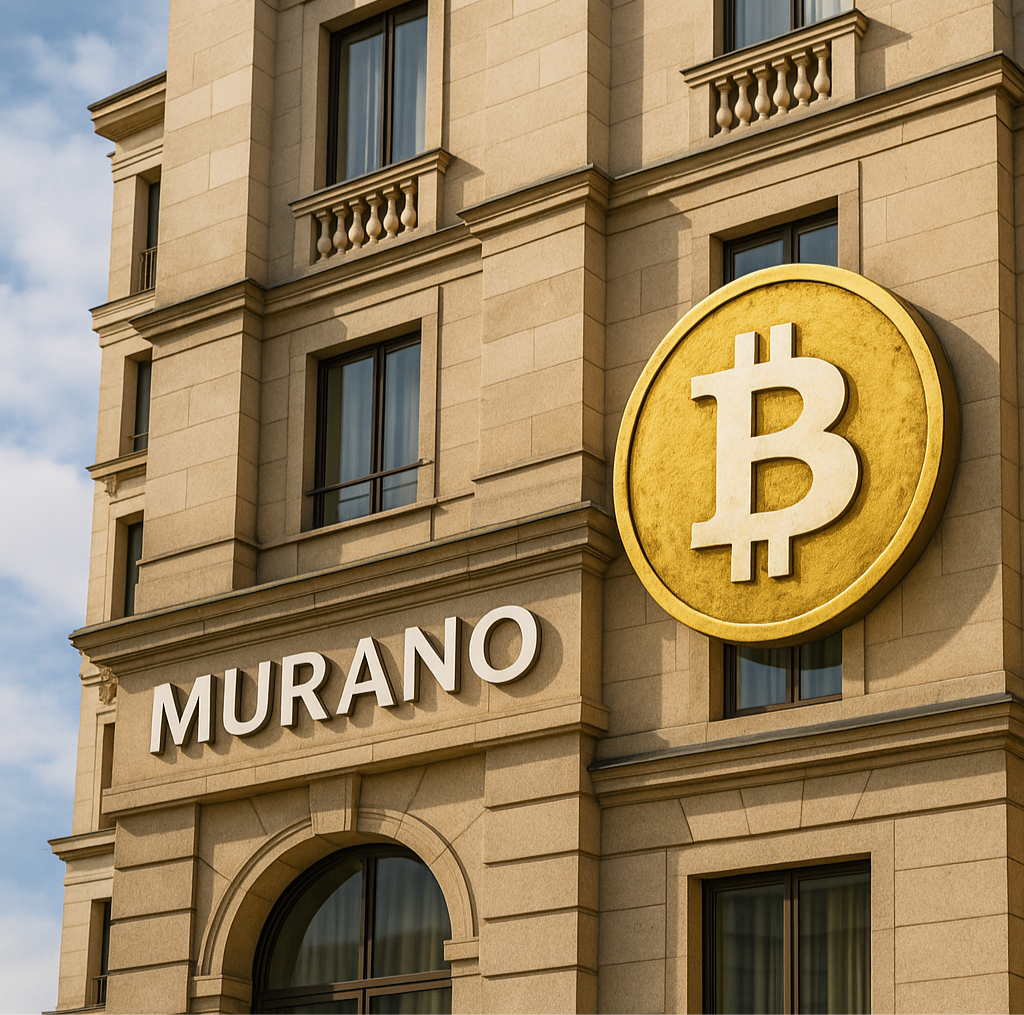 Murano重注比特币：传统房企也玩现金资产革命 💼🏨