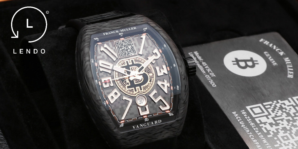 Franck Muller launches watch with bitcoin wallet by LendoChain