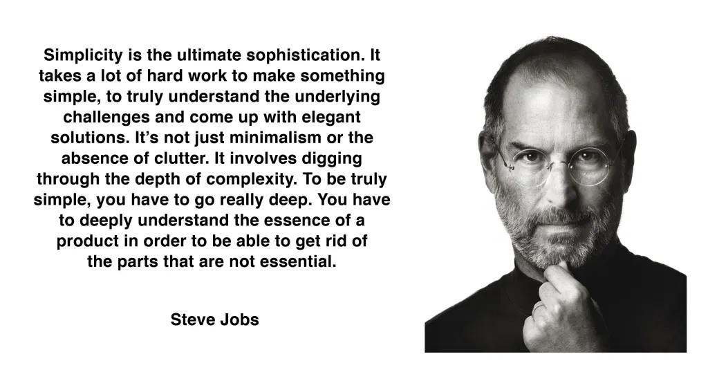 The Value of Simplicity. In software development simplicity pays