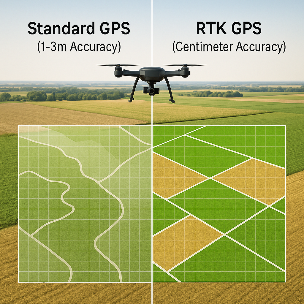 RTK GPS for Drone Mapping: Why the RoboDot Touch is Built for Precision